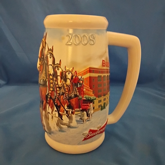 Budweiser 75th Anniversary Commerative Beer Stein. New In Box. COA - Picture 7 of 8